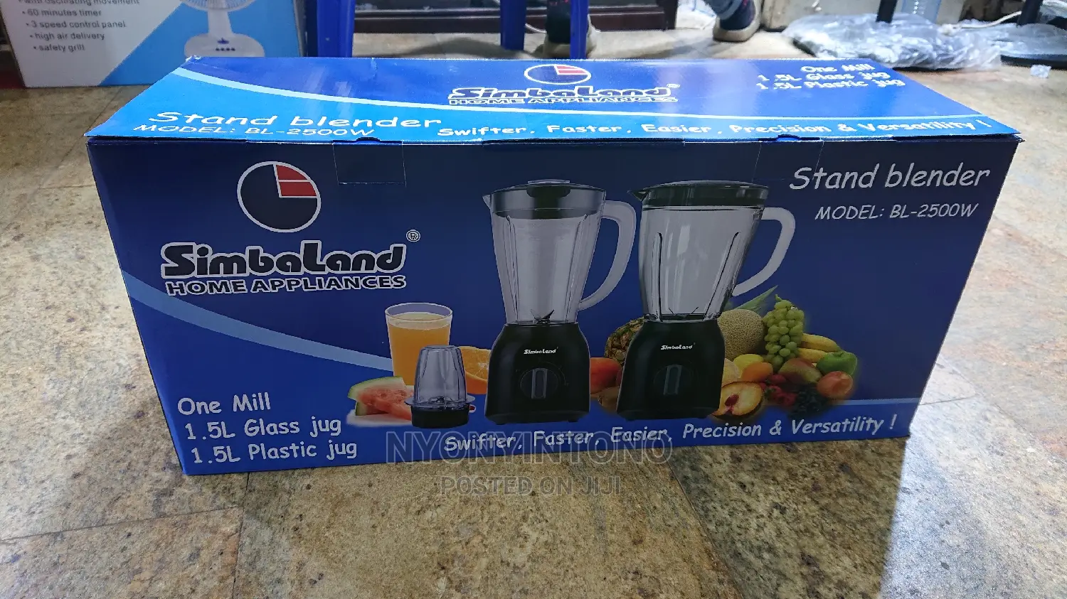 Simbaland 3 in 1 Juice Blender With 2years Warranty