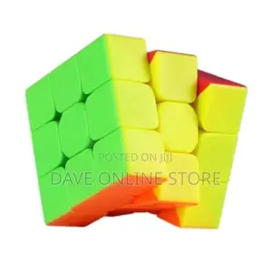 3x3x3 Stickerless Speed Cubes
