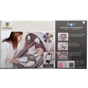 Mastela 3 in 1 Multi Functional Electric Swing Bassinet
