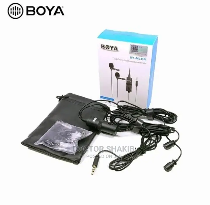 Boya Lavaliere Dual Microphone