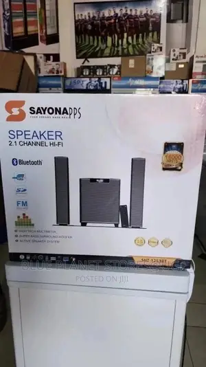 SAYONA 2.1ch HI-FI Multimedia Speaker || 1600w || SHT-1253BT