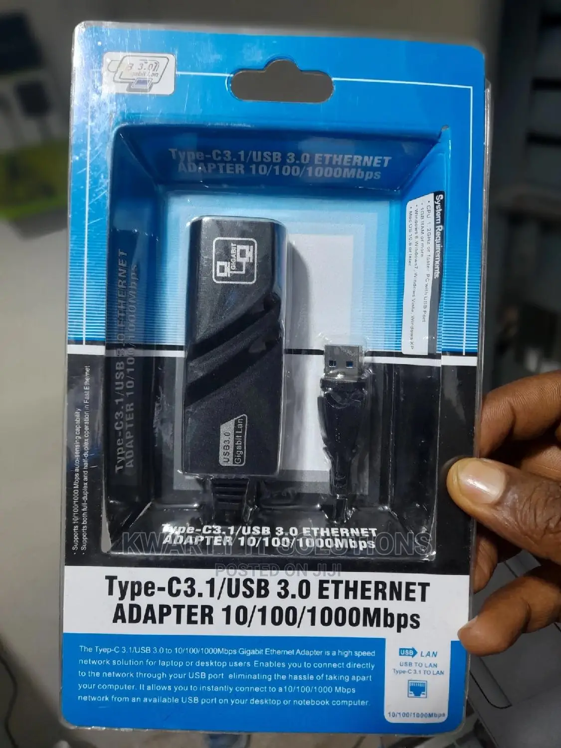 USB to Ethernet Cable 3.0