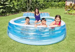 INTEX Wet Set Inflatable Family Lounge Swimming Pool 2.29m