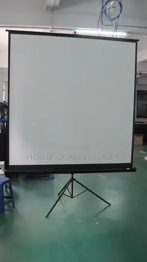Projector Screen 1.8m X1.8m Tripod