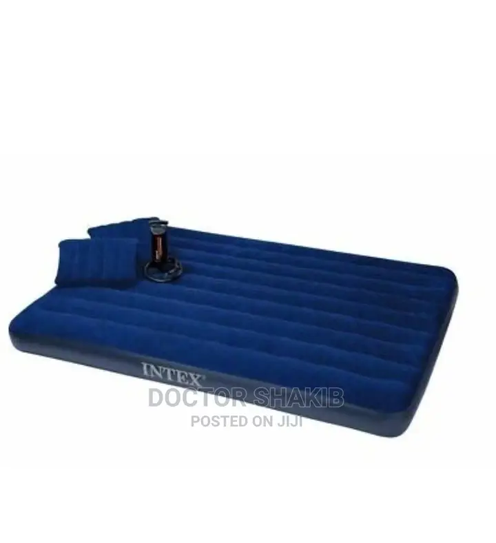 Camping Air Mattress With Two Pillows
