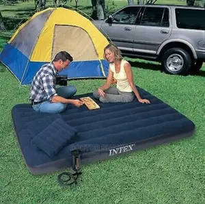 Camping Air Mattress With Two Pillows