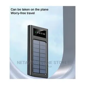 Portable 10000mah Solar Power Bank