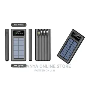 Portable 20000mah Solar Power Bank