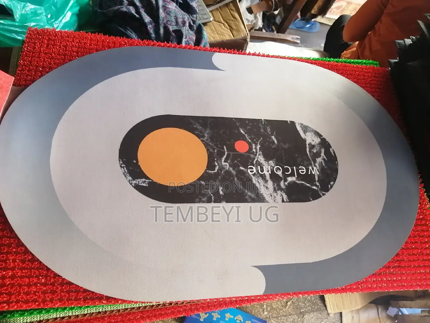 Anti Skid Rubber Door Mat.