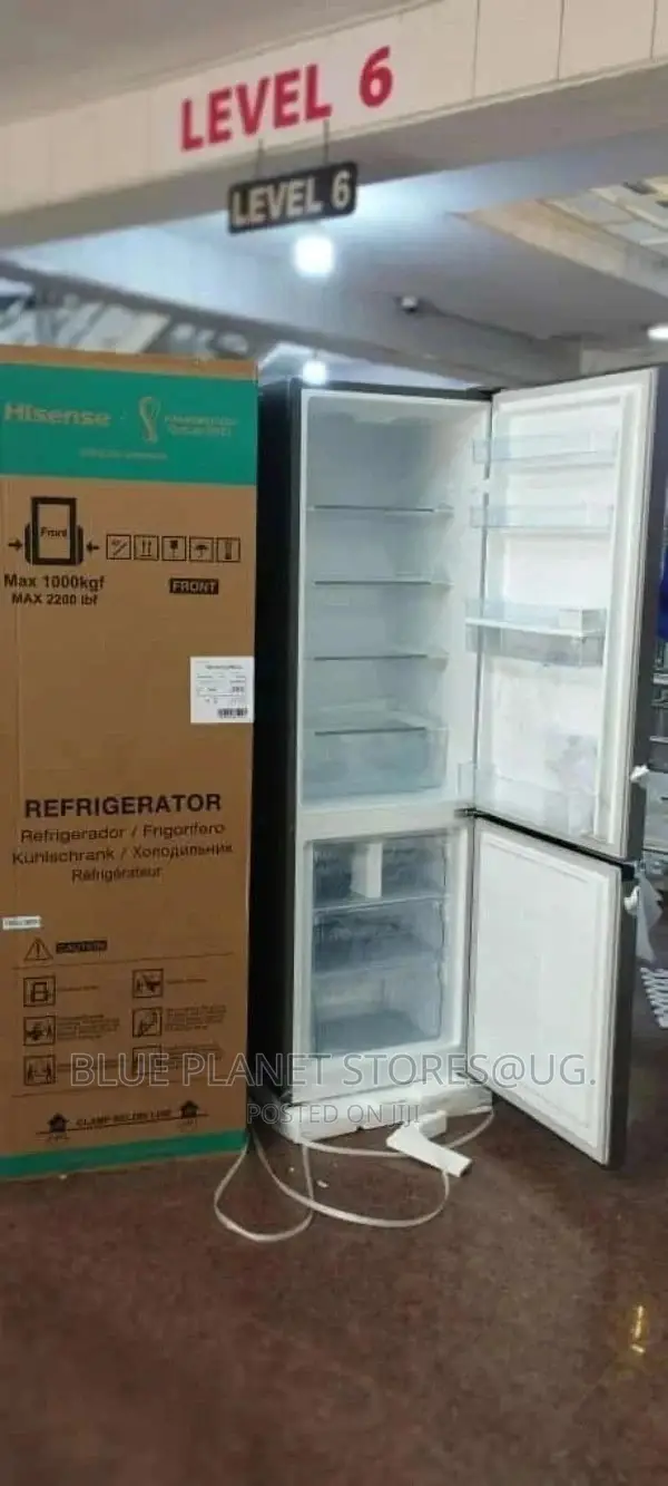 Hisense 341litres Combo Double Door Fridge With a Dispenser