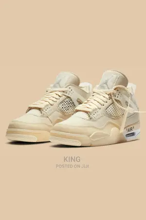 Air Jordan 4 Cream Unisex