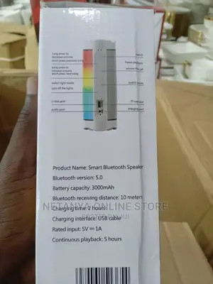 Led Smart Bluetooth Speaker