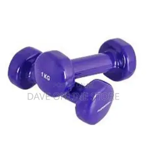 Coated Dumbbells - 1kg
Pair