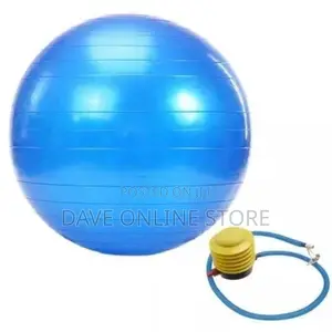 Anti-Burst Gym Exercise Yoga Fitness-Ball - With Foot Pump