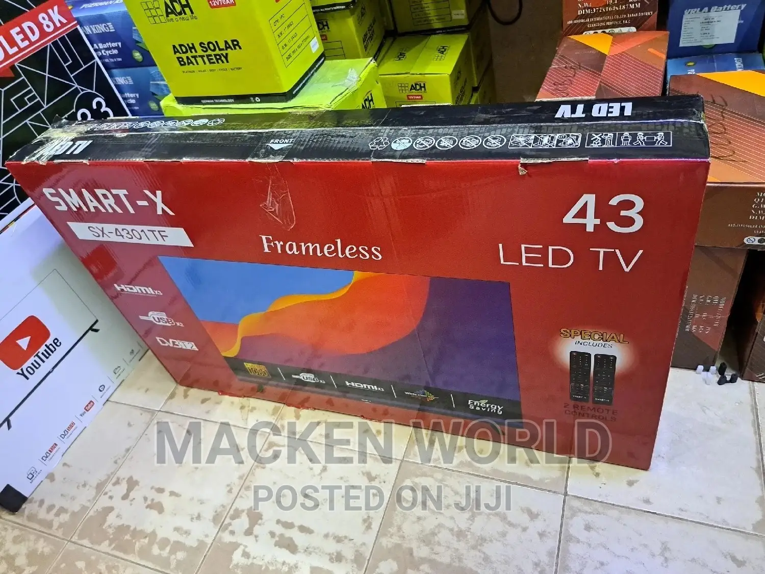 43 Inches Smart-X Frameless LED TV