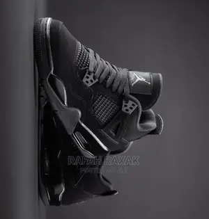 Original Air Jordan 4 Retro Black Cat Sneaker
