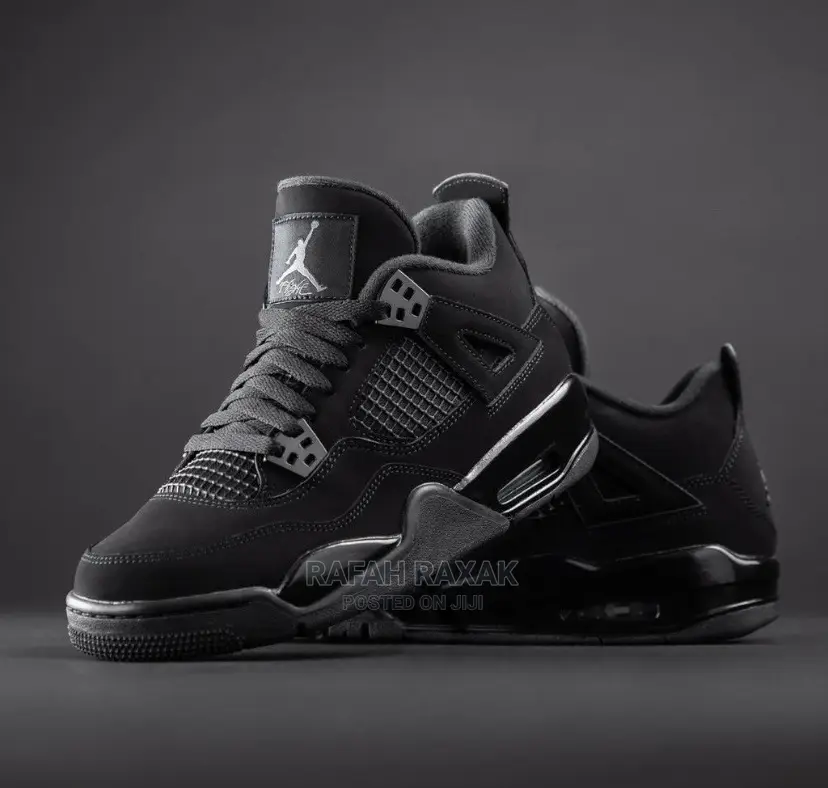 Original Air Jordan 4 Retro Black Cat Sneaker