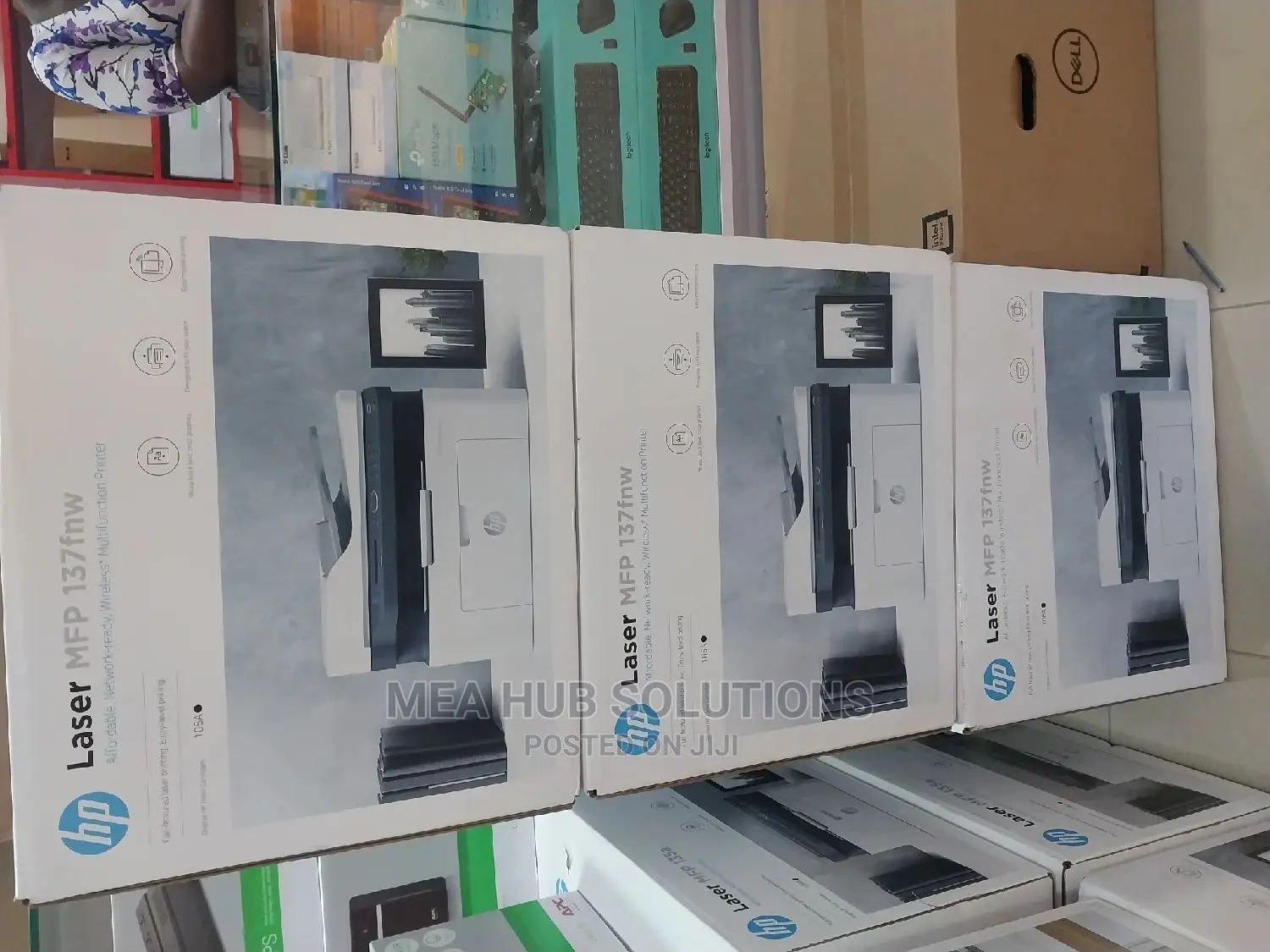 Hp Laser MFP 137fnw Printer