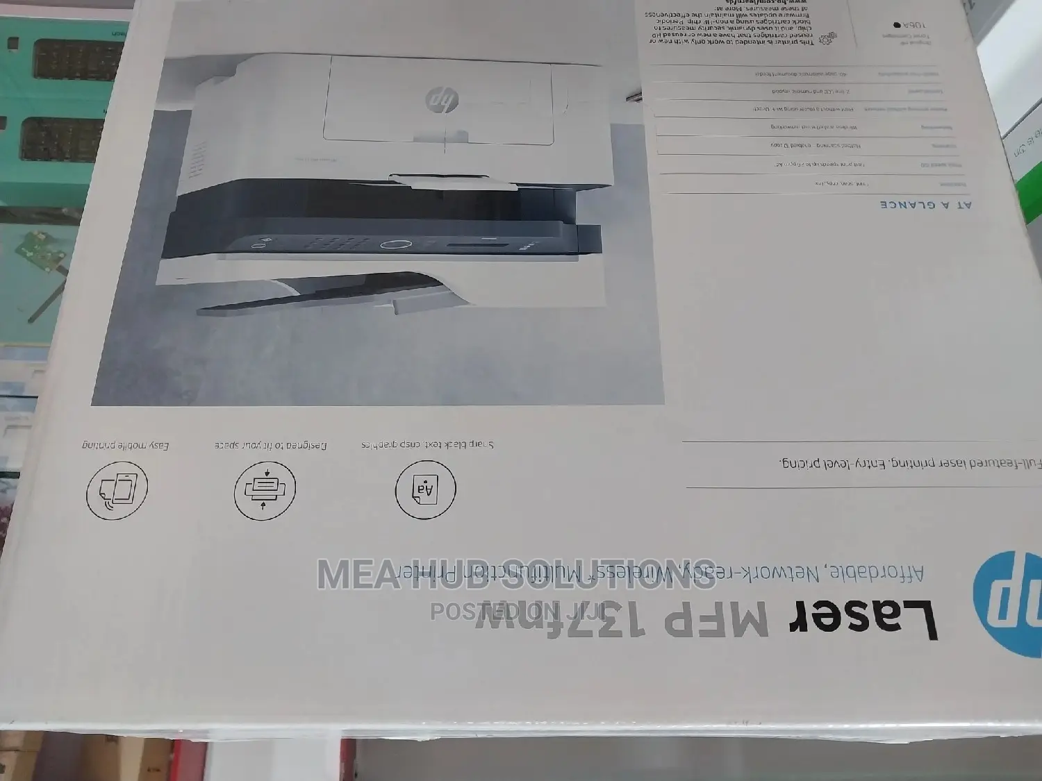 Hp Laser MFP 137fnw Printer