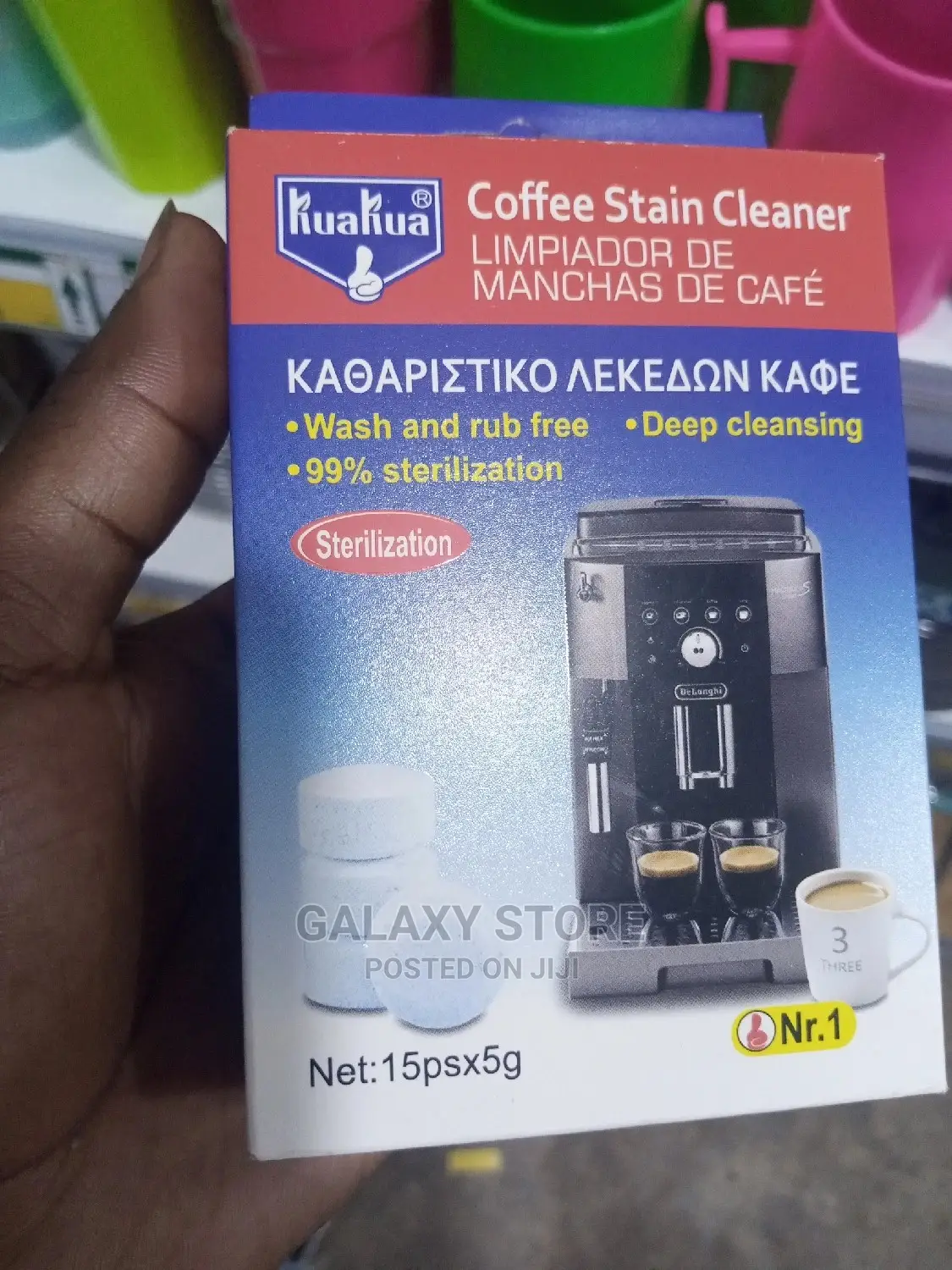 Coffe Stain Cleaner Tablet