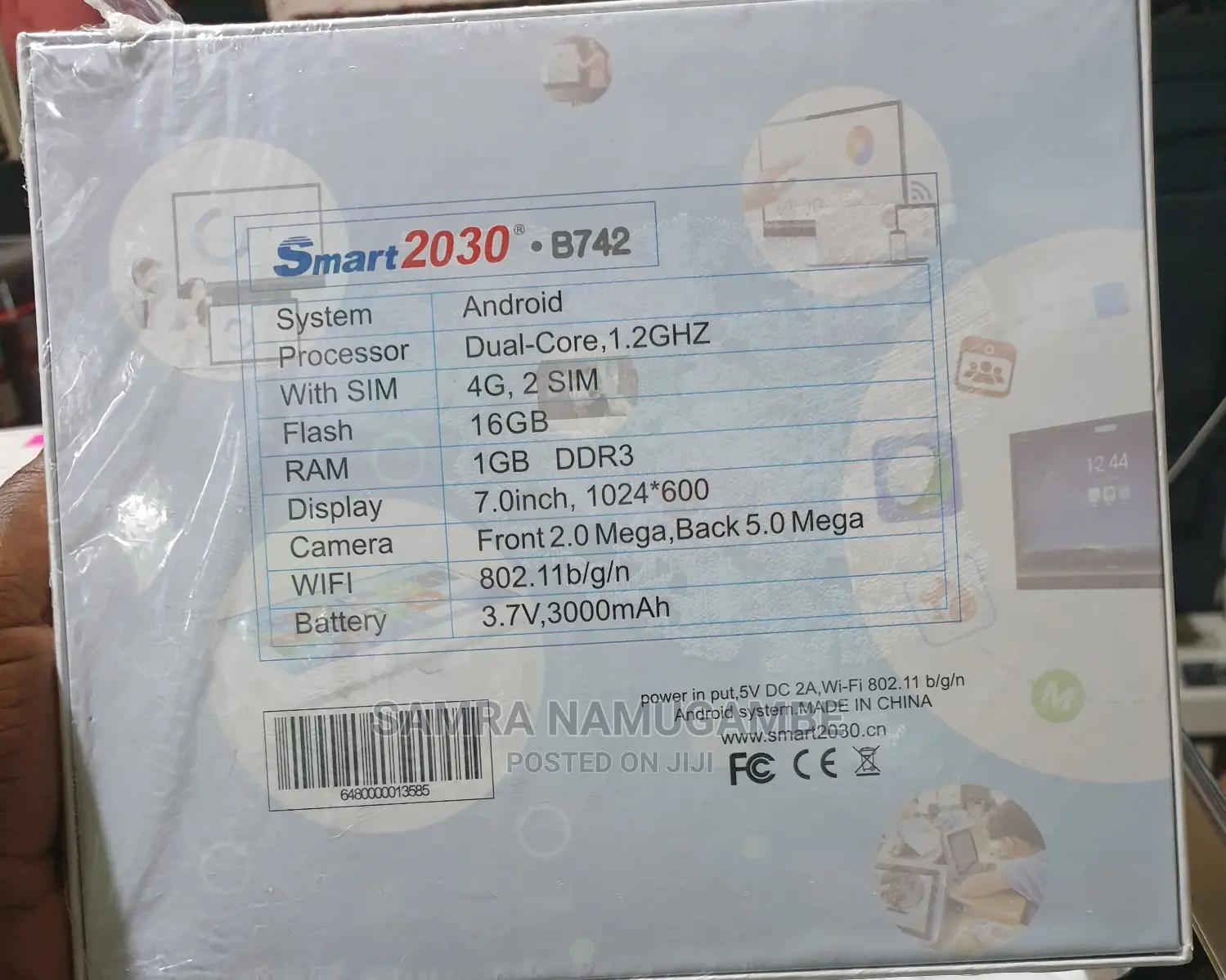 New Tablet 16 GB Black