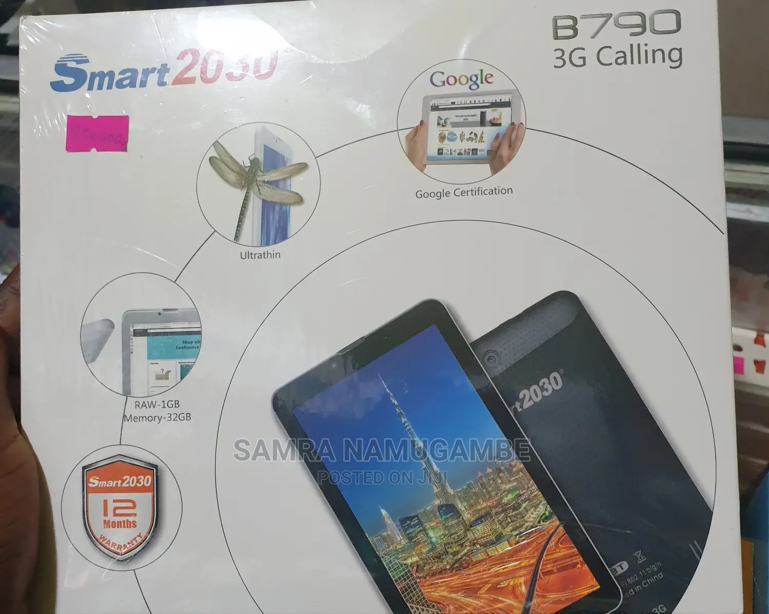 New Tablet 32 GB Black