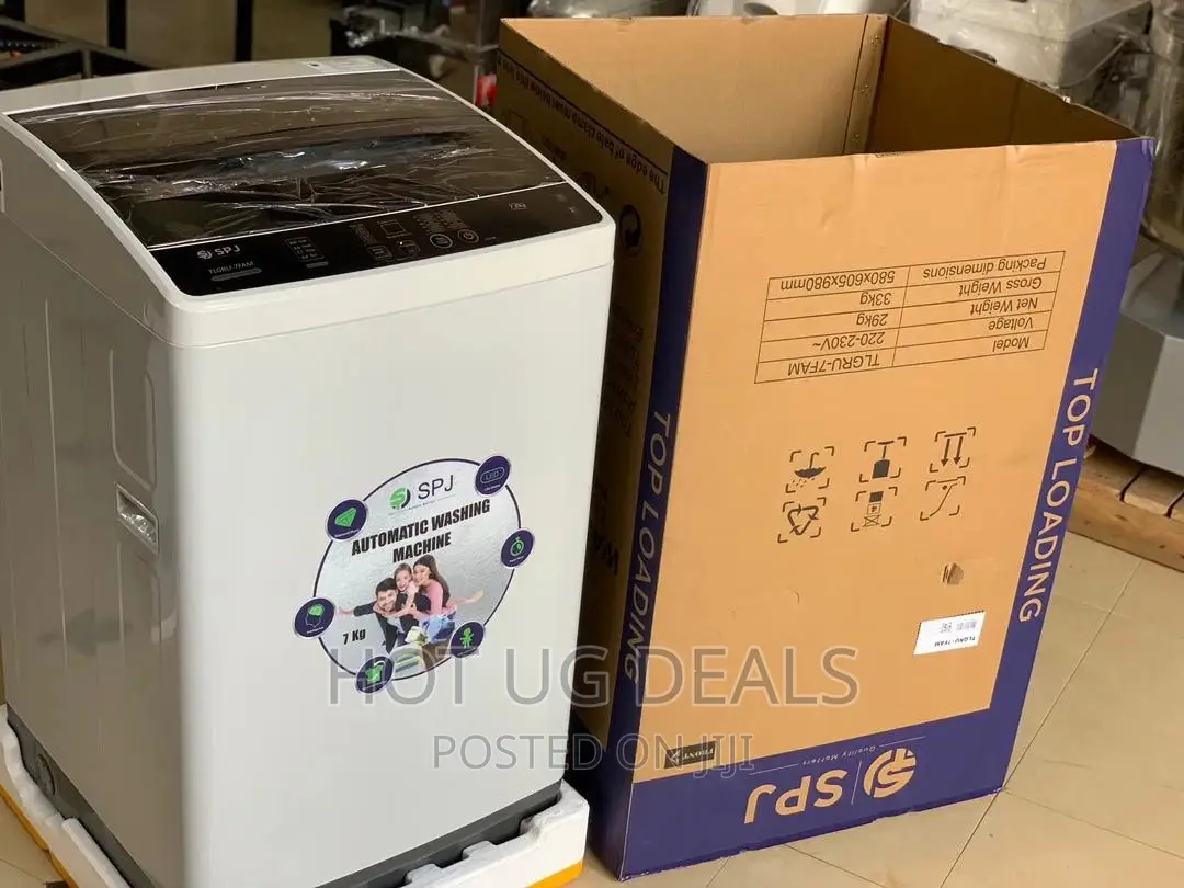 9kg SPJ Top Loader Washing Machine _ Silver