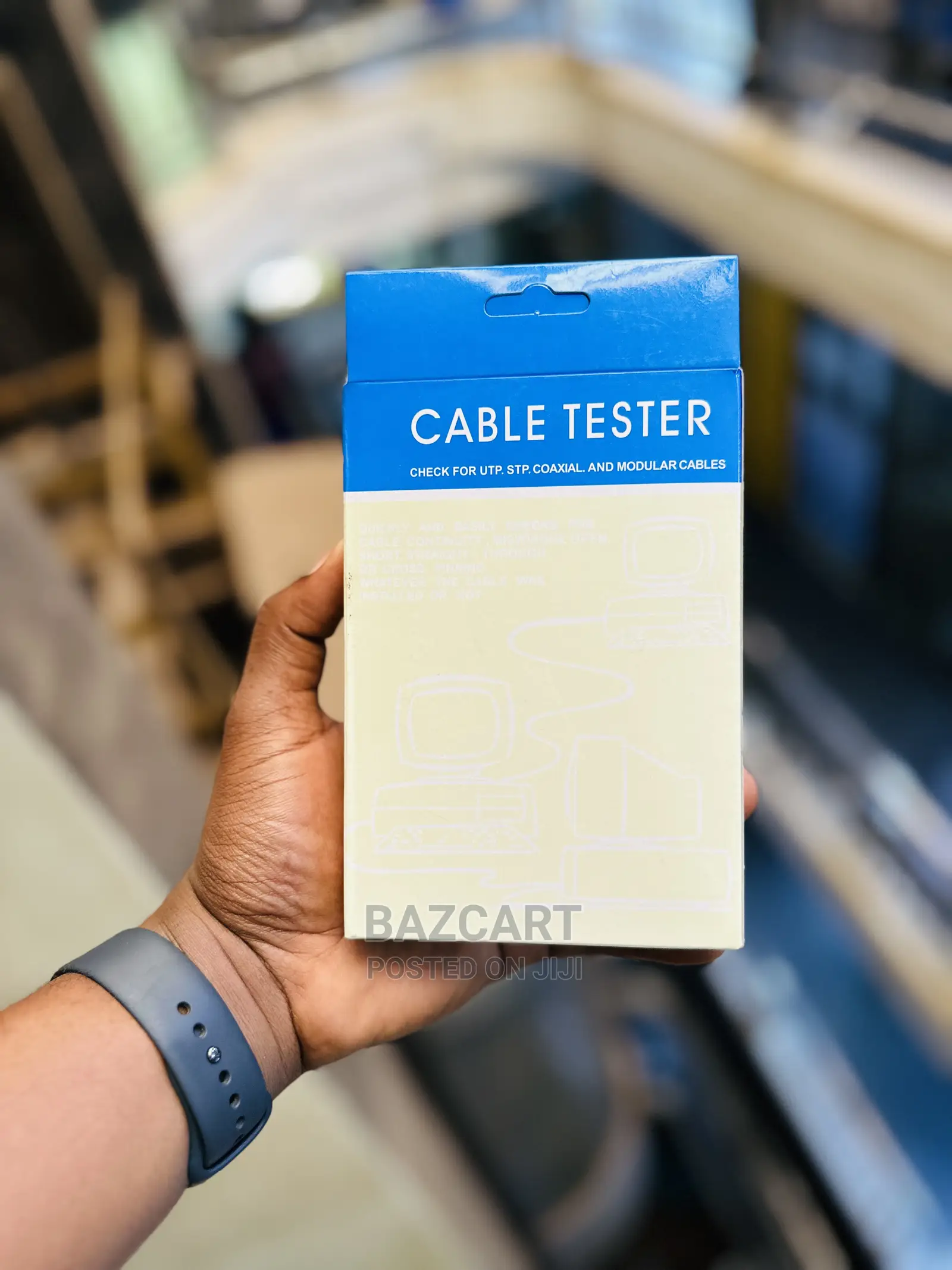 RJ45 and RJ11 Network Cable Tester