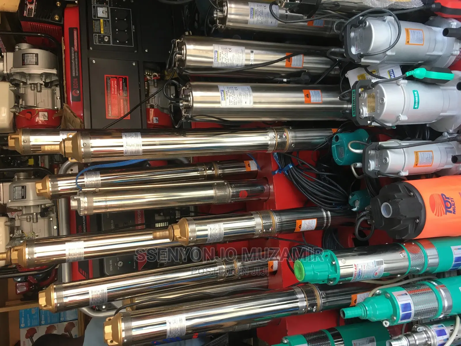 Deep Well Construction and Pump Installation