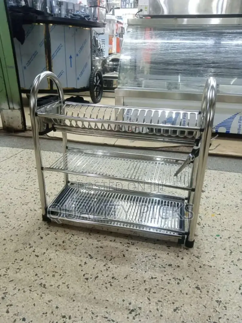 3 Layer Kitchen Dish Rack