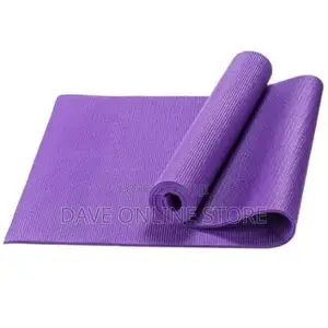 Yoga Mat With Carrier Purple
