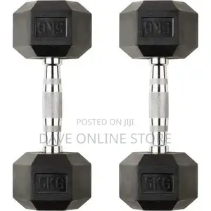 Pair of Hex Commercial Dumbbell -5kg