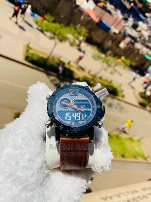 Original Brown Leather Naviforce Watch