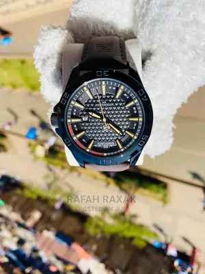 Original Navi Force Leather Watch