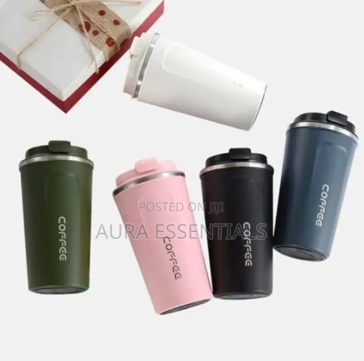 Stainless Steel Coffee Mug With Smart LED Temperature