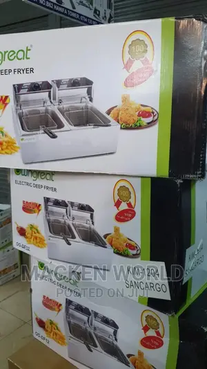 Deep Fryer Double