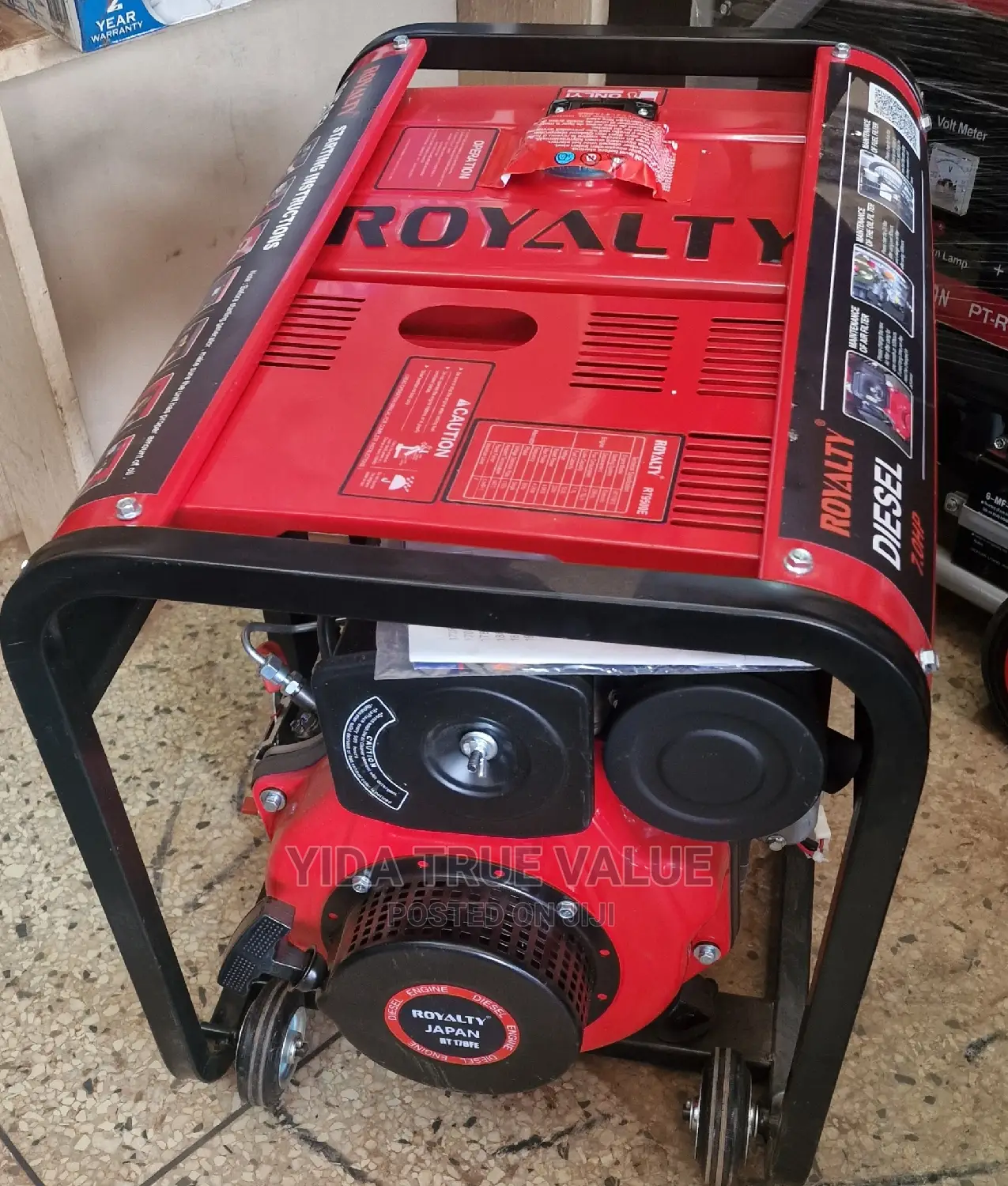 Diesel Generator 7hp Japan