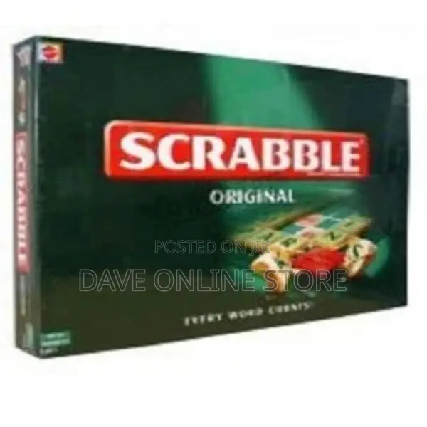 Original Word Scrabble Board Game