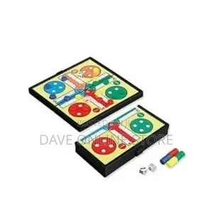 Foldable Magnetic Ludo Board Game