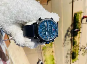 Original Classic Black Leather Naviforce Watch