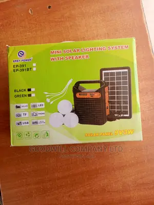 Portable Solar Kit With Radio and Bluetooth