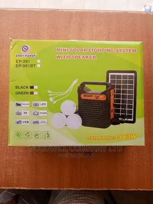 Portable Solar Kit With Radio and Bluetooth