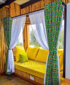 African Fabric Curtains