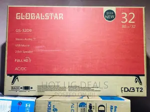 32inch Globalstar Digital Tv With Free Tv Wall Mount