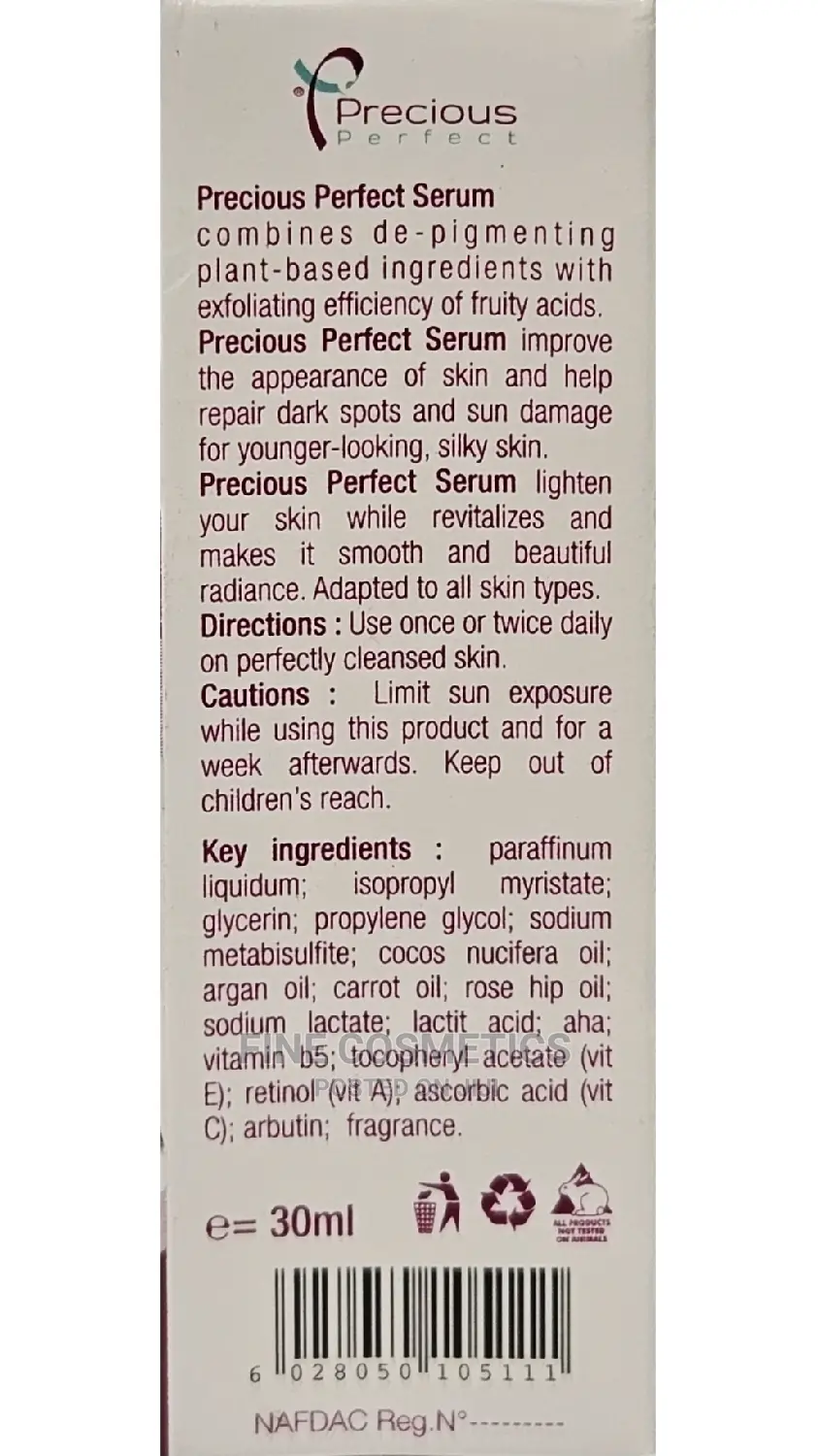Precious Perfect Radiance Lightening Face and Body Serum
