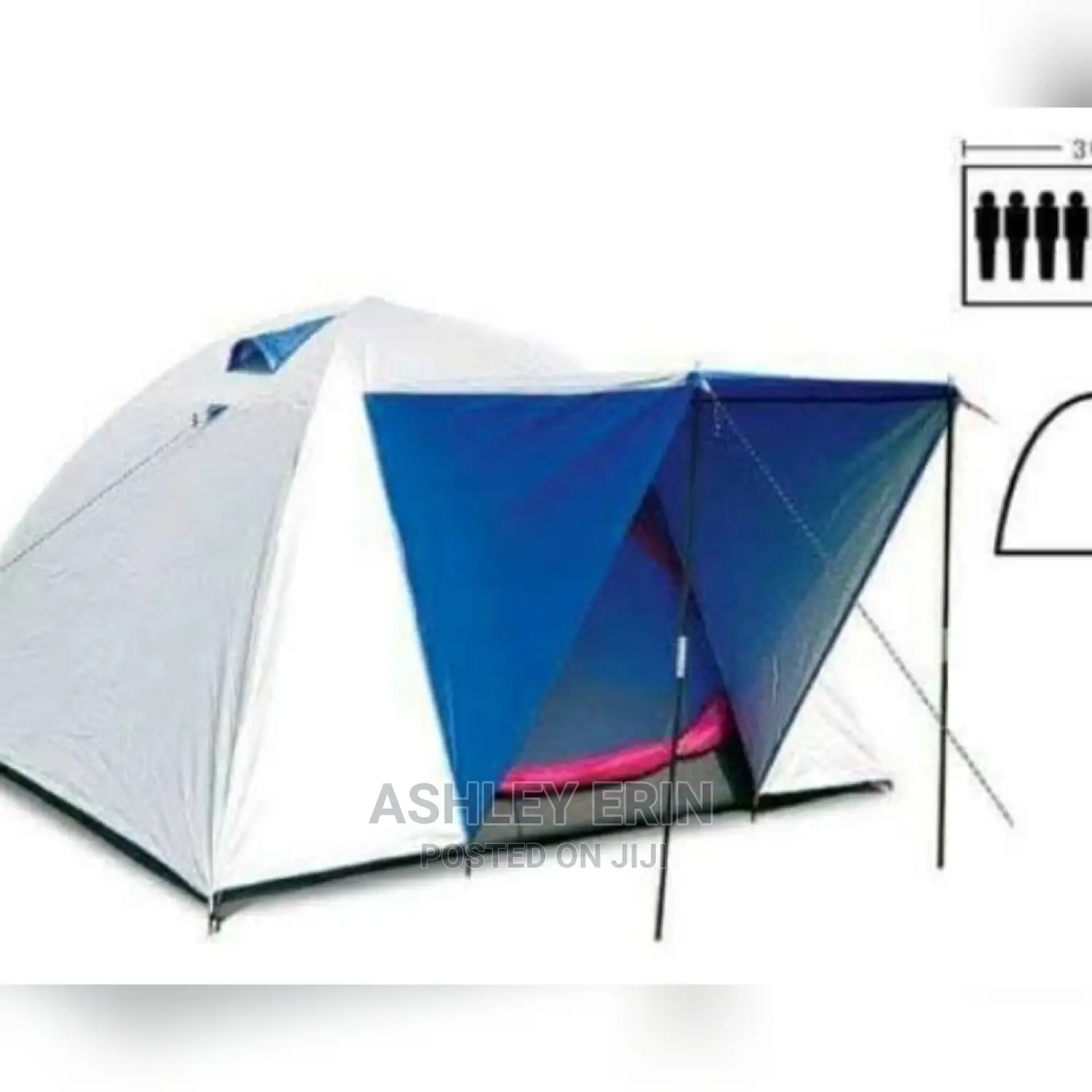 3-4 Person Durable Camping Tent