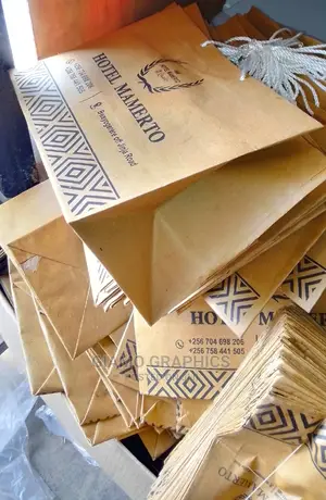 Takeaway Branded Paper Bags for Restaurant