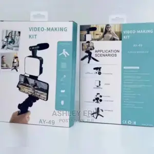 Portable Video Making Kit Black