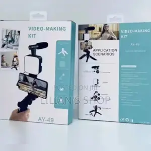 Portable Video Making Kit Black