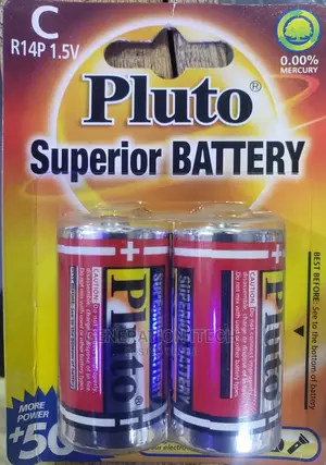 Pluto Superior Battery 1.5v Size C- R14p